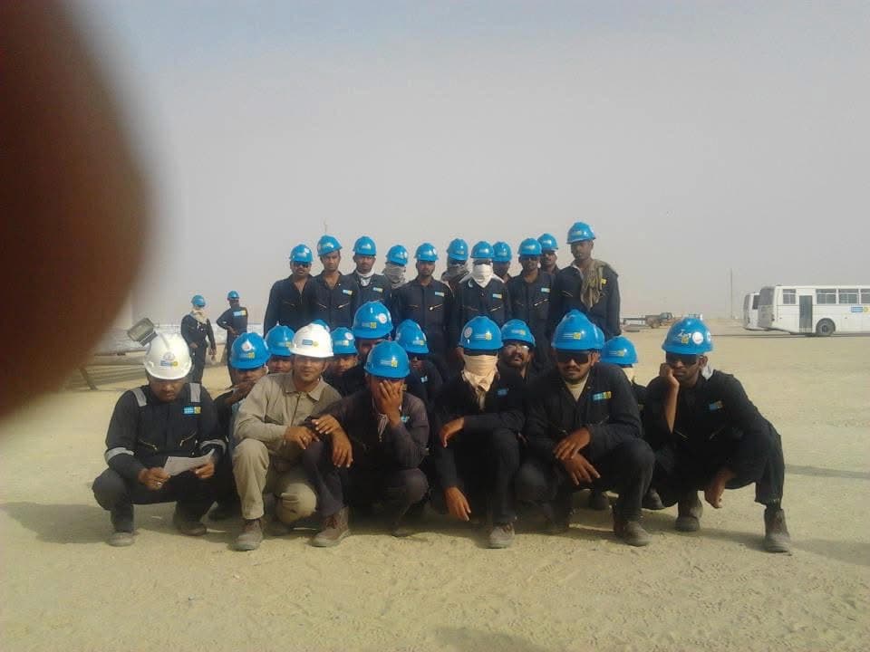 Site visit with project team