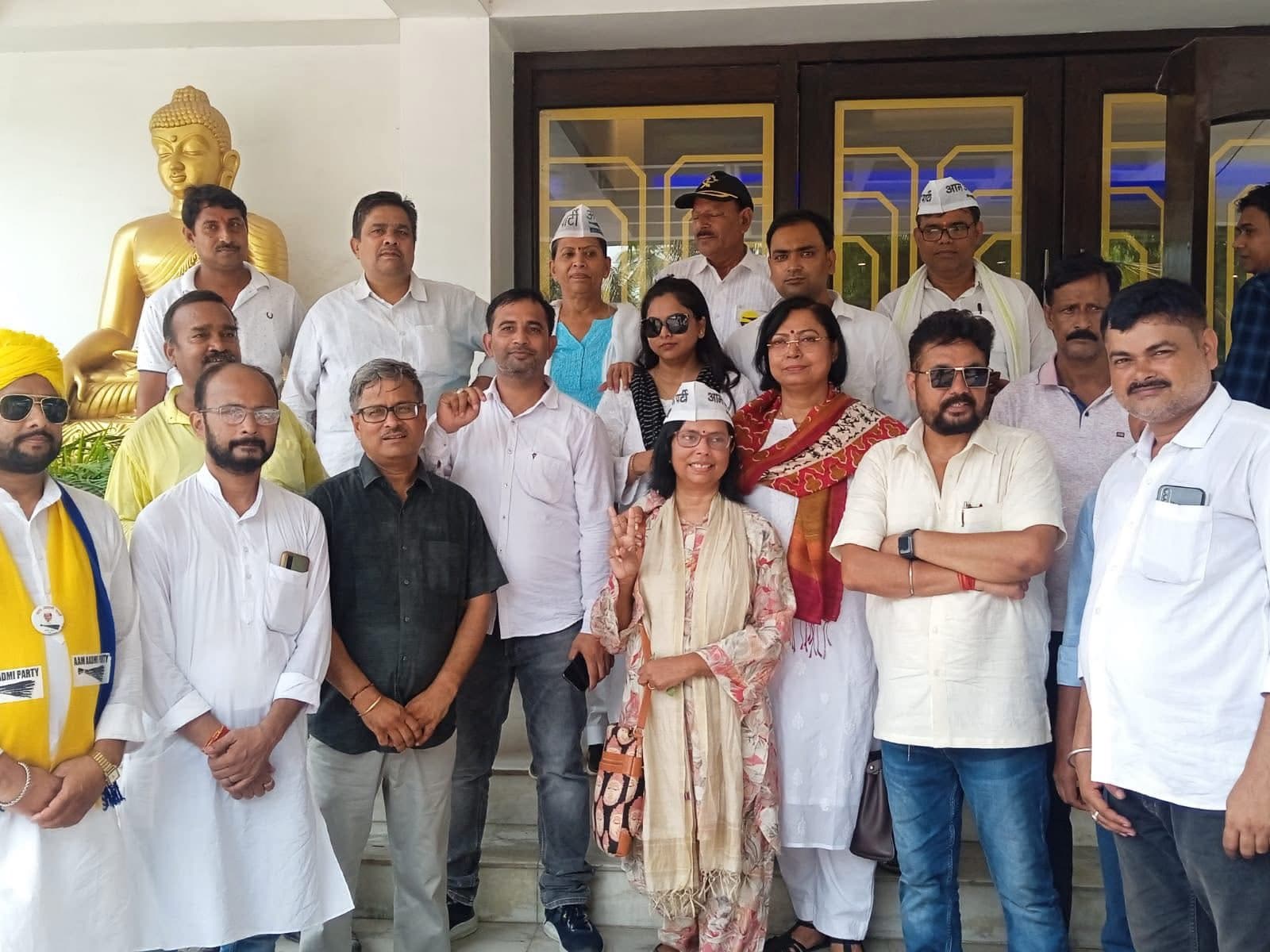 Gathering with Gulf community members