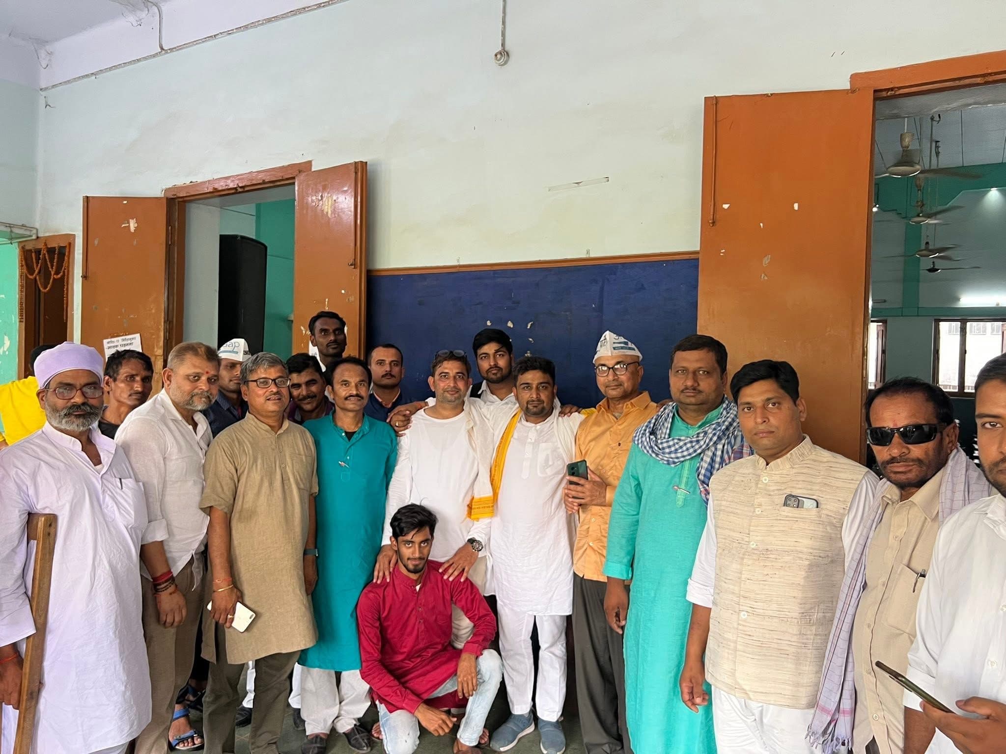 Community interaction at local venue